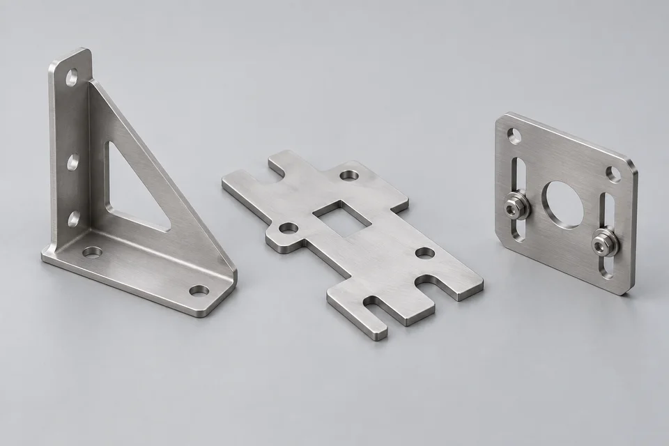 Illustrative stainless steel profiles & mounting supports