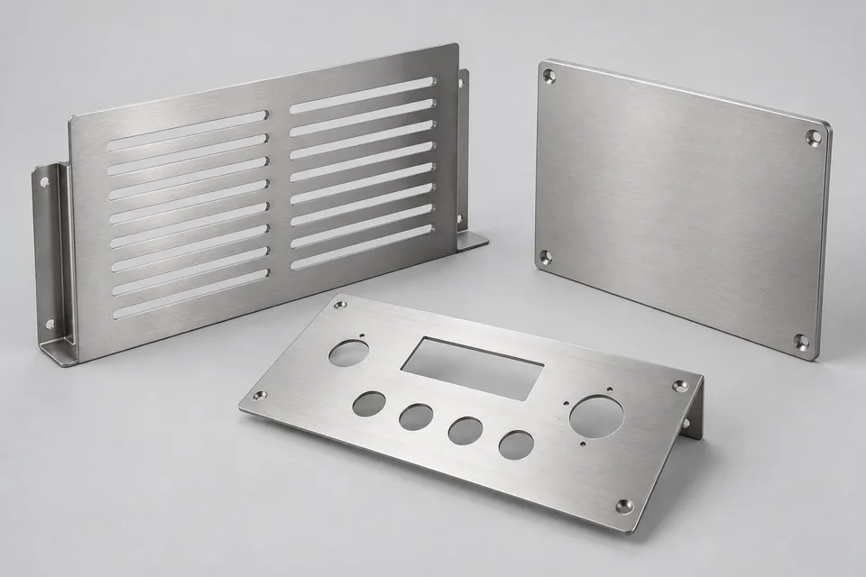 Illustrative stainless steel panels & faceplates