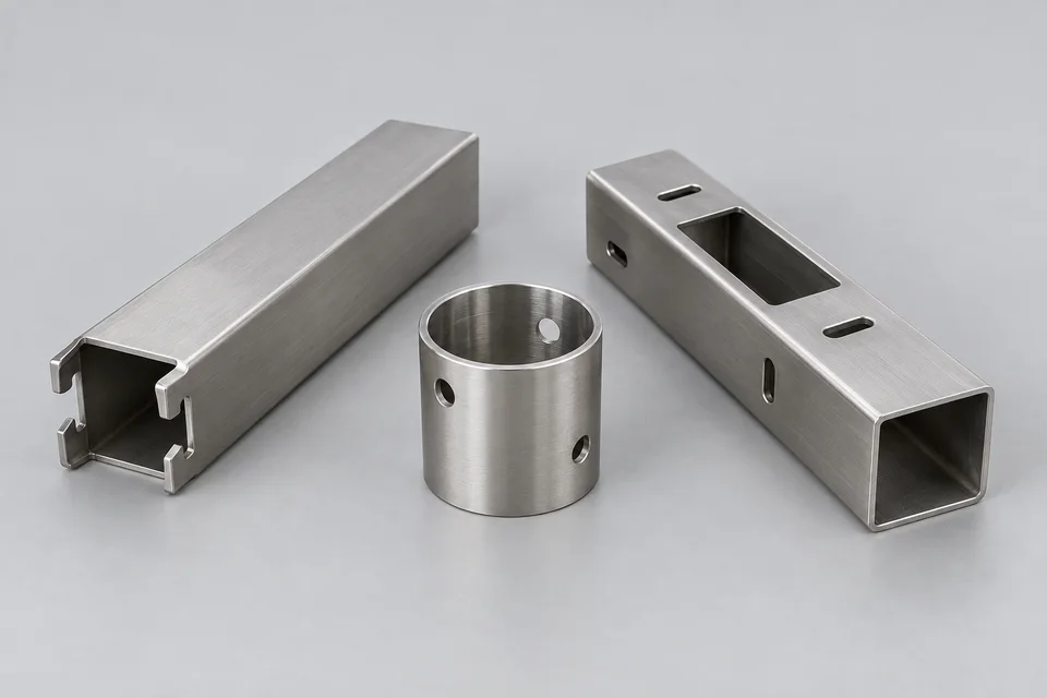 Illustrative stainless steel tube joints & sleeves